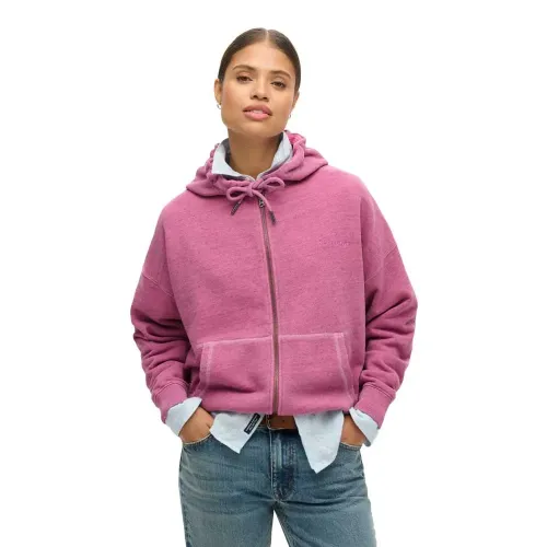 슈퍼드라이 에센셜 Logo 하프 지퍼 스웨터 141896786