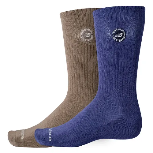 뉴발란스 Circular Logo 크루 양말 2 켤레 141900214