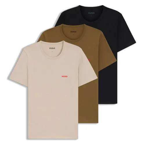 휴고 보스 50532811 반팔 이너웨어 3 팩 141900560