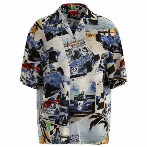 휴고 보스 Espino 10268430 01 반팔 셔츠 141900576