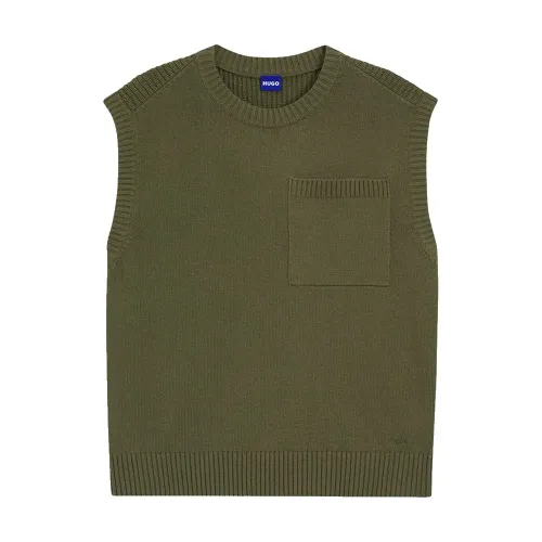 휴고 보스 Savvy 10272372 01 BLUE 스웨터 141904896