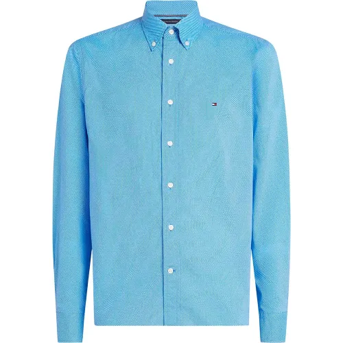 타미힐피거 Flex Poplin Fake Solid RF 긴팔 셔츠 141951368