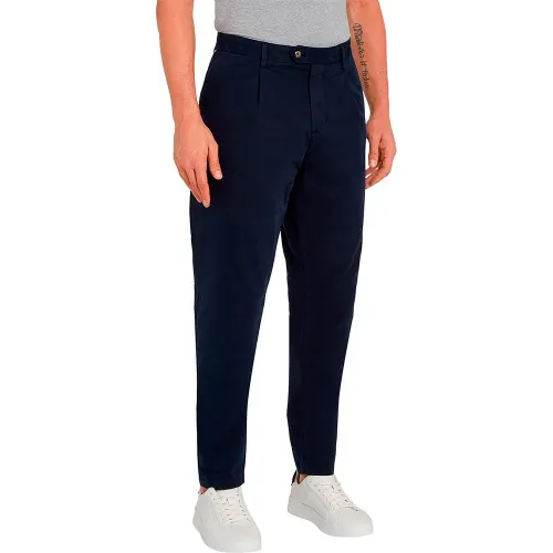 타미힐피거 Harlem 1 Plate Fine Structured GMD 치노 바지 141951376