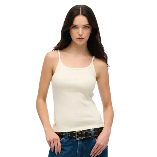 슈퍼드라이 Athletic 에센셜 Sccop 나시 티셔츠 141962137