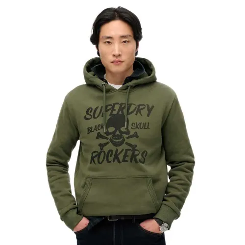 슈퍼드라이 Black Skull 후드티 141962161