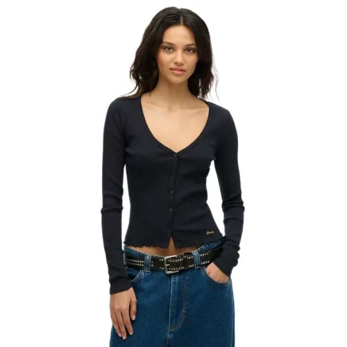 슈퍼드라이 에센셜 긴팔 티셔츠 141962255