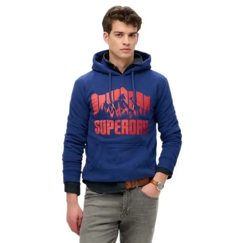 슈퍼드라이 Mountain Rainbow 후드티 141962336