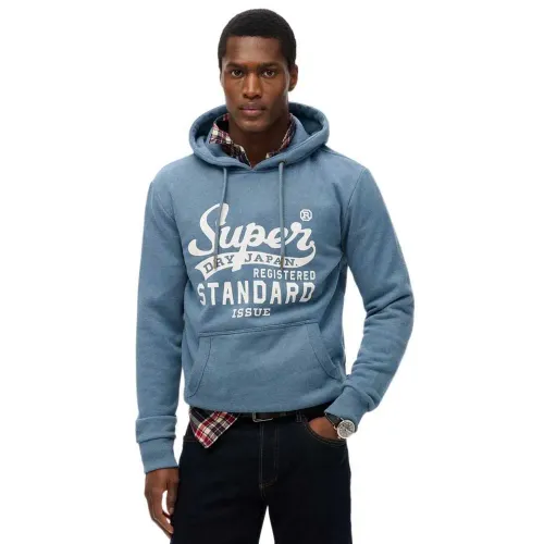 슈퍼드라이 Standard Script 후드티 141962377