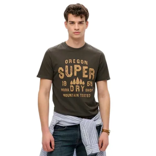 슈퍼드라이 Work Shop 반팔 티셔츠 141962469