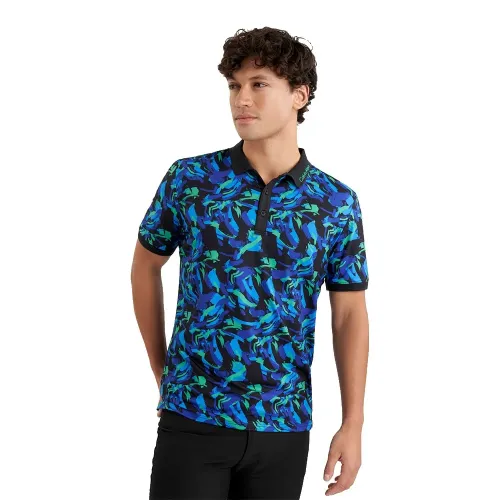 캘빈클라인 Brushstroke Print 반팔 폴로 셔츠 141964560