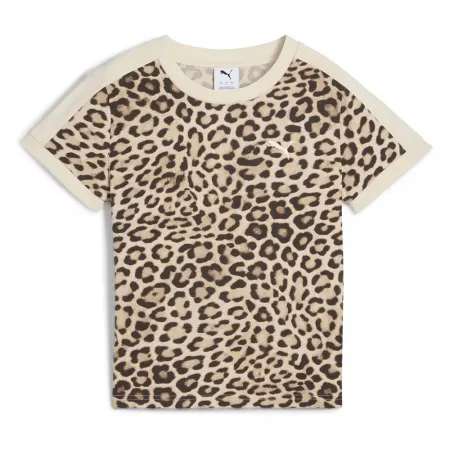 푸마 T7 Leo Luxe Slim Fit 반팔 티셔츠 141990212