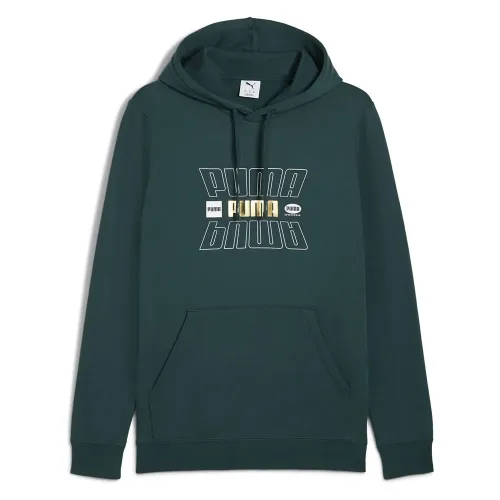 푸마 ESS Logo LAB Holiday 후드티 142006784