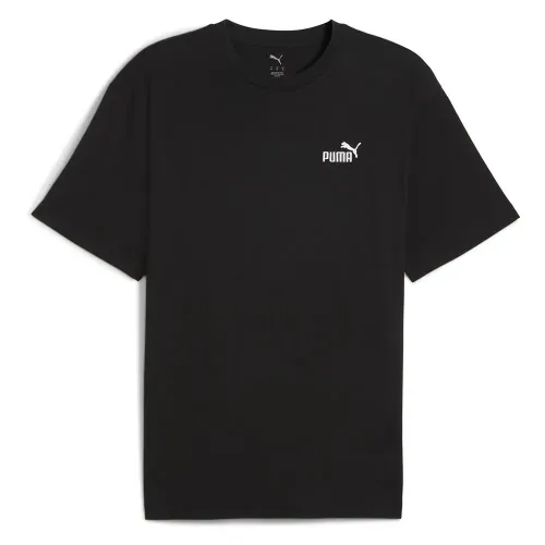 푸마 ESS Relaxed Small No 1 Logo 반팔 티셔츠 142006896