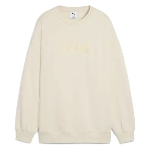 푸마 Maximal Metallic 오버핏 스웨터 142007124