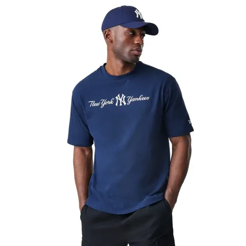 뉴에라 MLB Grphc Oversize 뉴욕 양키즈 반팔 티셔츠 142030269