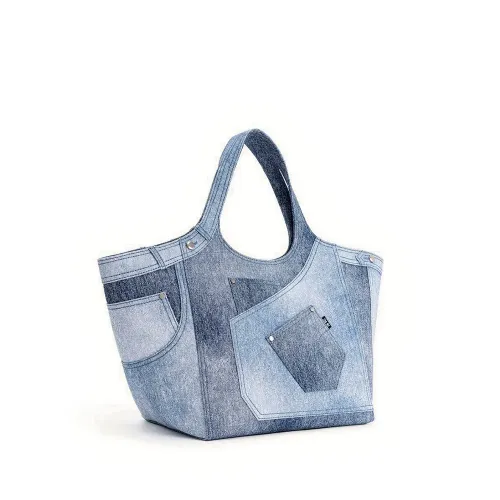 JW PEI Alaia 데님 토트백 142036150