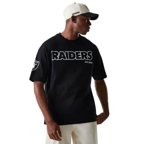 뉴에라 NFL Heritage Las Vegas Raiders 반팔 티셔츠 142039041