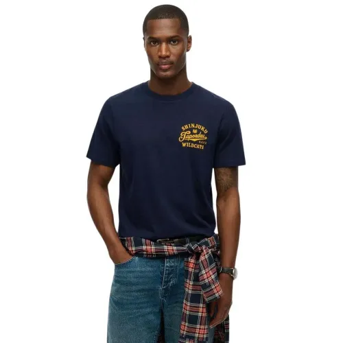 슈퍼드라이 Athletic Relaxed Fit 반팔 티셔츠 142053867