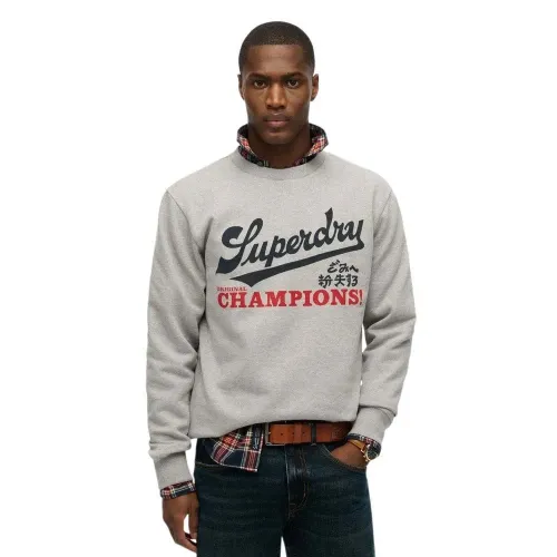 슈퍼드라이 Athletic Relaxed Fit 스웨터 142053871