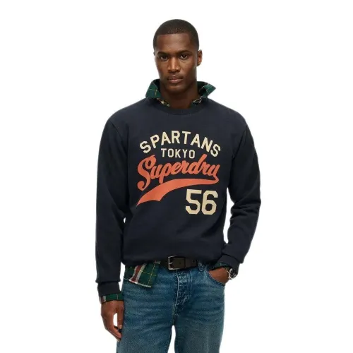 슈퍼드라이 Athletic Relaxed Fit 스웨터 142053873