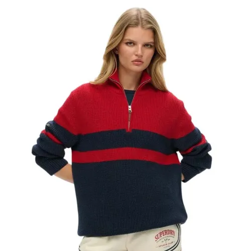 슈퍼드라이 Classic Stripe 스웨터 142053885