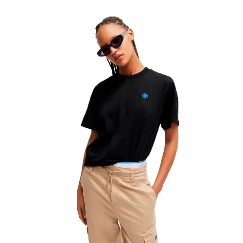 휴고 보스 빈티지 BLUE 반팔 티셔츠 142074854