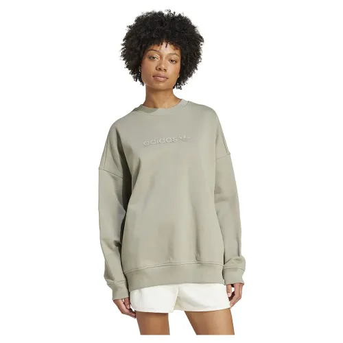 아디다스 Essentials Linear Oversized Crew 스웨터 142096015