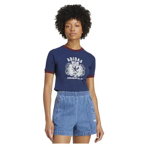 아디다스 그래픽 Crest Baby 반팔 티셔츠 142096293