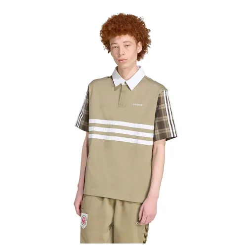 아디다스 Tartan Regular Rugby 반팔 폴로 셔츠 142097026