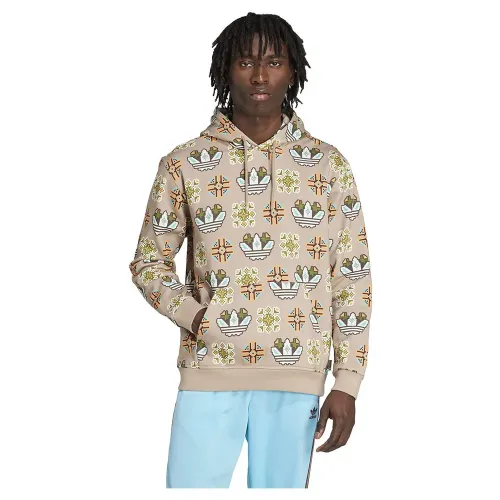 아디다스 Tile Allover Print Loose 후드티 142097134