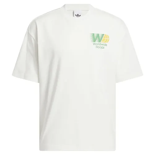 아디다스 Worldwide Hoops Spotlight GFX 반팔 티셔츠 142097352