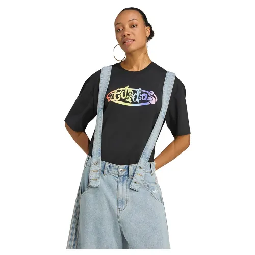 아디다스 X Jeremy Scott Pride 그래픽 반팔 티셔츠 142097390