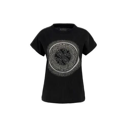 게스 4G Shaded Hotfix 반팔 티셔츠 142111849