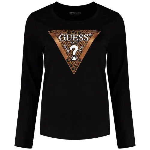 게스 Leo Triangle 긴팔 티셔츠 142112017