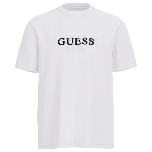 게스 Small Logo 반팔 티셔츠 142112132