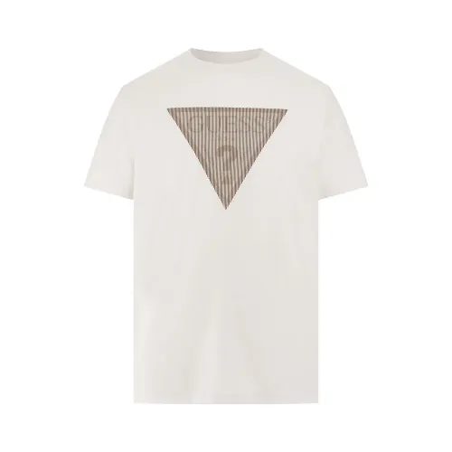 게스 Triangle Logo 반팔 티셔츠 142112170