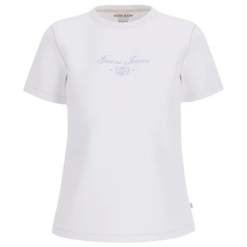 게스 Embro Script 반팔 티셔츠 142112208