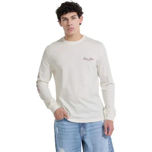 게스 Reg Print On 긴팔 티셔츠 142112248