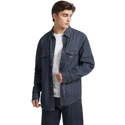 게스 Regular 데님 긴팔 셔츠 142112250