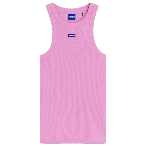 휴고 보스 Easy 10257055 BLUE 나시 티셔츠 142115372