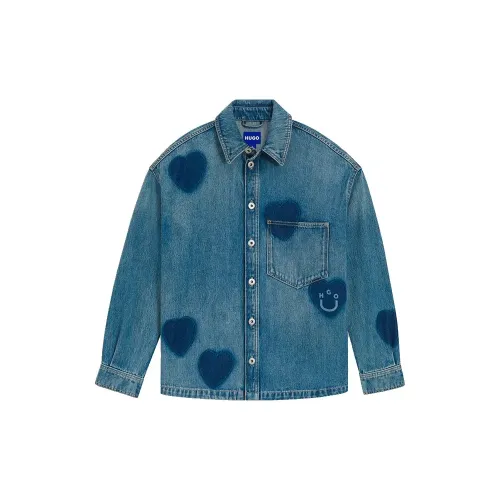 휴고 보스 Garesa 2 10273029 BLUE 긴팔 셔츠 142115378