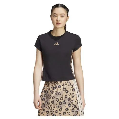 아디다스 Animal Print 3 Stripes 반팔 티셔츠 142116776