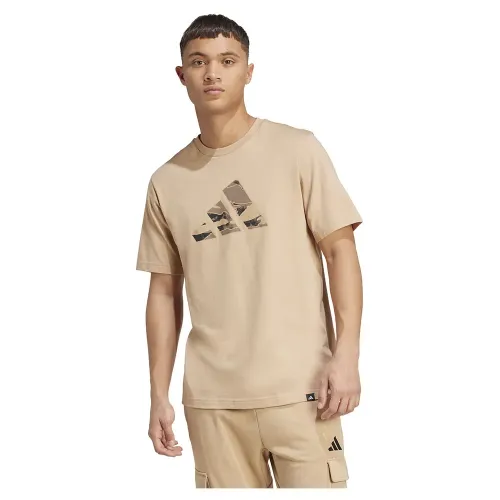 아디다스 Camo Logo 그래픽 반팔 티셔츠 142116938