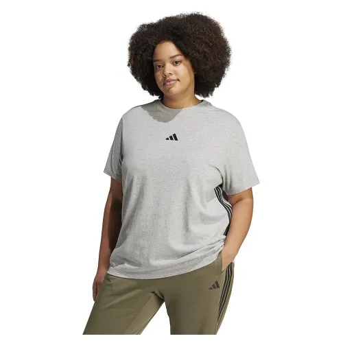 아디다스 에센셜 3 Stripes Cotton Plus 반팔 티셔츠 142117096