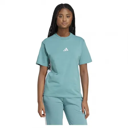 아디다스 에센셜 3 Stripes Cotton 반팔 티셔츠 142117101