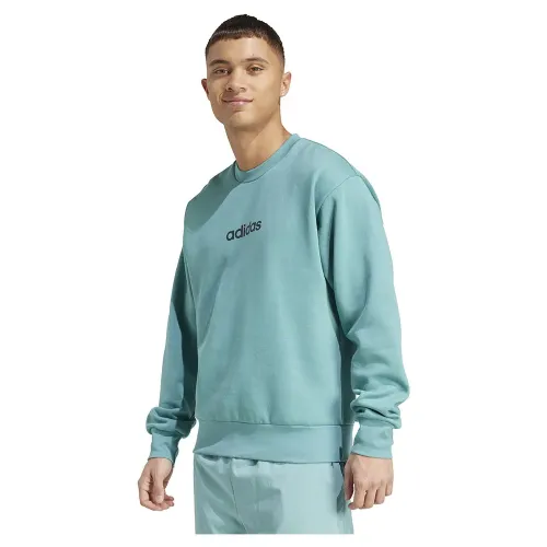 아디다스 에센셜 Linear 플리스 스웨터 142117144