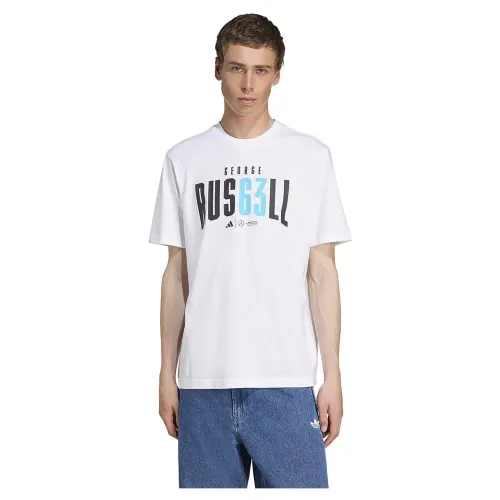 아디다스 메르세데스-AMG Petronas Formula One Team George Russell 반팔 티셔츠 142117486