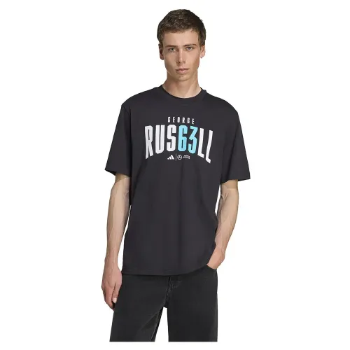 아디다스 메르세데스-AMG Petronas Formula One Team George Russell 반팔 티셔츠 142117536