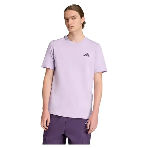 아디다스 메르세데스-AMG Petronas Formula One Team Premium Woven 그래픽 반팔 티셔츠 142117696