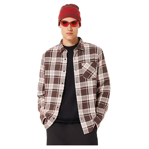 오클리 Podium plaid flannel 긴팔 셔츠 142133881